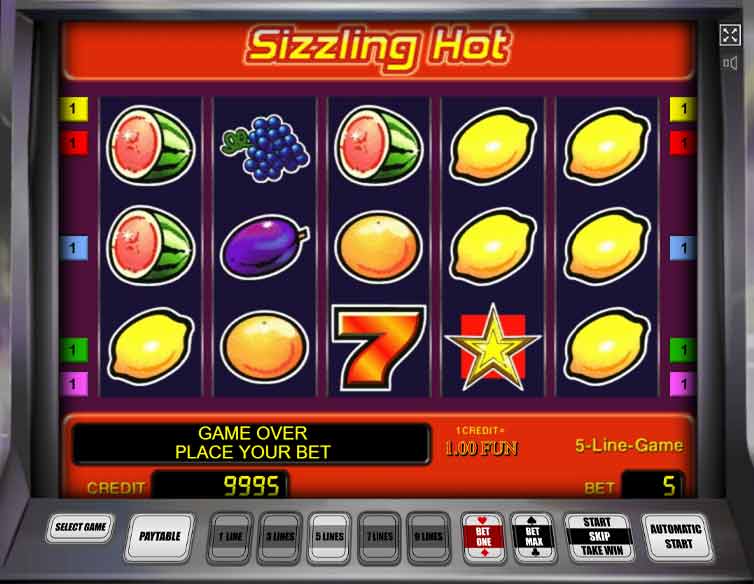 Игровой автомат слот sizzling hot игровые автоматы в центре галерея
