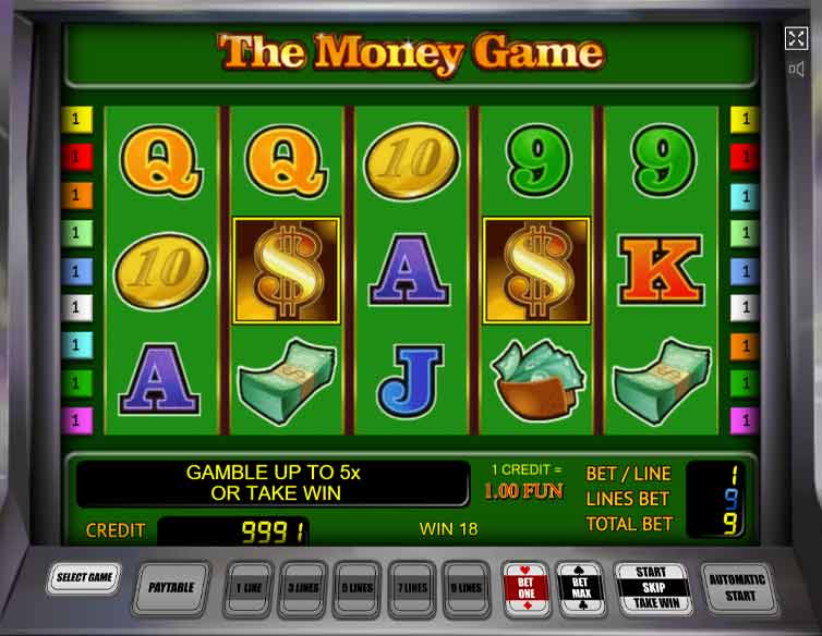 игровой автомат игра денег